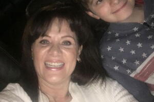 Erika Buenfil y su hijo Nicolás