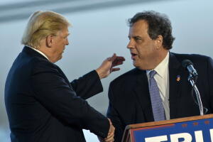 Trump y Christie