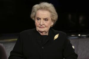 Madeleine Albrigth, ex secretaria de Estado