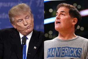 Trump vs Mark Cuban