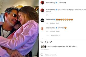 Para algunos, con esta foto Marc Anthony estaría confirmando su romance con Nadia Ferreira.