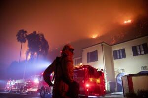 California Wildfires Blackout