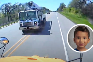 Jerry Hernández sospechoso cargos autobús escolar Texas