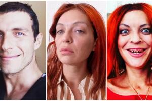 Camilo Blanes antes y después de su "transformación".