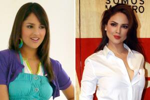Eiza González antes y después