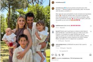 Marcelo hizo su primera comunión en España.