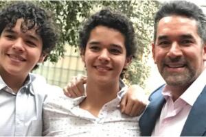 Eduardo Santamarina e hijos