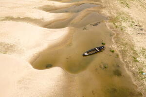 Romania Extreme Weather Danube Drought
