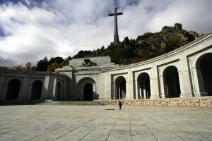 A view of the Valle de los Caidos (The V