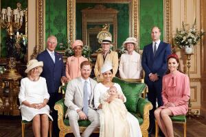 Prince Harry, Meghan Markle, Archie Harrison Mountbatten-Windsor, Duchess Camilla, Prince Charles, Doria Ragland, Lady Jane Fell