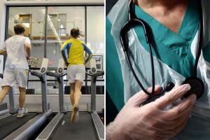 Joven terminó en urgencias tras su primer día en el gimnasio 