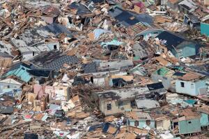 Devastation from Dorian