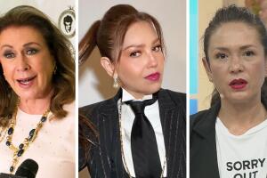 Laura Zapata dice que Thalía "prefirió a una 'lencha'" en su pleito con Yolanda Andrade