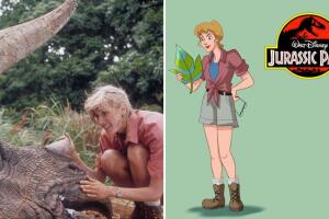 Así se verían los actores de ‘Jurassic Park’ si fuera parte de una película Disney