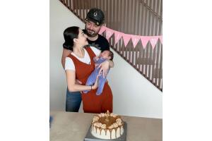 Tessa es la primera hija de José Eduardo y Paola Dalay.