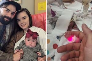 Bebé nace a los 5 meses de gestación y contra todo pronóstico llegará a casa para Navidad