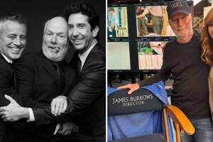 Matt LeBlanc, Lisa Kudrow y David Schwimmer lamentaron la muerte de James Burrows, integrante clave de la serie 'Friends'