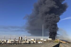 Oil Storage Fire