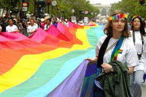 Marcha del orgullo gay en San Francisco.
