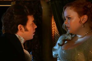 La escena del carruaje entre Penelope y Colin de 'Bridgerton'