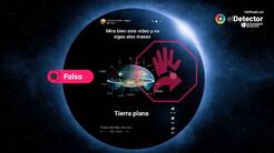 Es falso que la Tierra sea plana y que existan pruebas que lo demuestren, como aseguran en redes sociales