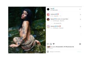 Cazzu se dejó ver como casi nunca.