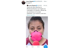 Laura Zapata anuncia que detuvieron a tres personas implicadas en el maltrato de su abuela.