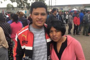 Caravana migrante en Tijuana