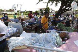 Un día después del sismo