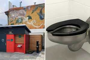 El recién instalado baño público en Noe Valley de San Francisco está listo para su uso. A pesar de la controversia inicial por su costo, el baño unipersonal de todo género ya está operativo.