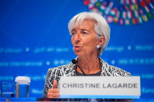 Chistine Lagarde, directora gerente del FMI.