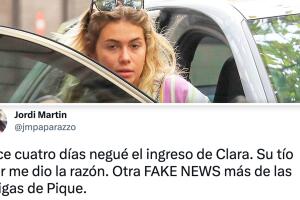 Jordi Martín, paparazzi y corresponsal de El Gordo y La Flaca en España, responsabiliza a "amigas" de Piqué por distribuir el rumor del supuesto ataque de ansiedad de Clara Chía.

