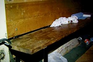 Así lucía la parte trasera de la van, en donde viajaban los 13 trabajadores agrícolas que murieron en el accidente de Cinco Puntas.