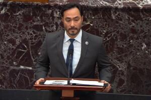 Joaquín Castro, representante por Texas en el segundo juicio político de Trump.