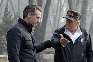 Donald Trump, Gavin Newsom