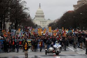 Standing Rock Sioux Tribe Rallies In Washington DC For Tribal Rights