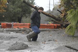 Lluvias en California