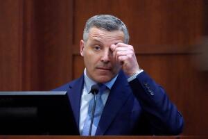 Ben King en el juicio de Johnny Depp y Amber Heard 