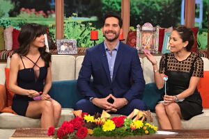 Livia Brito y Arap Bethke en Despierta América, Marzo 21, 2017
