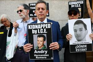 Rally Held For Immigrants Deported To El Salvador in NYC