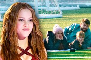 Shakira, Gerard Piqué y su hijo
