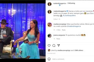 Andrea García ya pudo comunicarse con su padre.