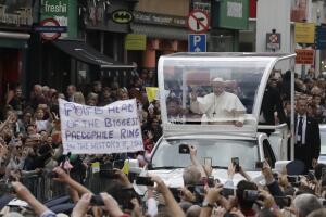 Protestas, Papa, Irlanda