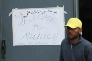 Migrants Arrive In Germany Following Ordeal In Hungary