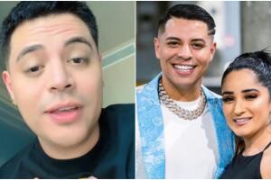 Eduin Caz dice que "lo dejaron", pero "está haciendo su luchita" con su esposa Daisy Anahy