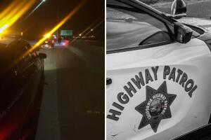 La Patrulla de Caminos de California pidió ayuda para localizar al sospechoso que arrolló a un hombre sin hogar. 