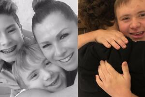 Estas son algunas fotos que Lety Calderón publicó con su hijo Luciano.