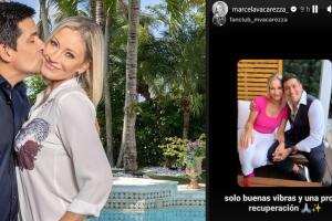 Marcela Vacarezza, esposa de Rafael Araneda, compartió este mensaje en el que se pide por la recuperación del presentador de Enamorándonos tras ser atropellado.  