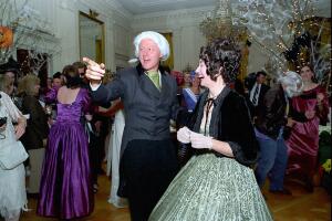 Bill y Hillary Clinton Halloween