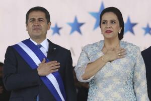 Juan Orlando Hernandez, Ana Garcia, Mauricio Oliva